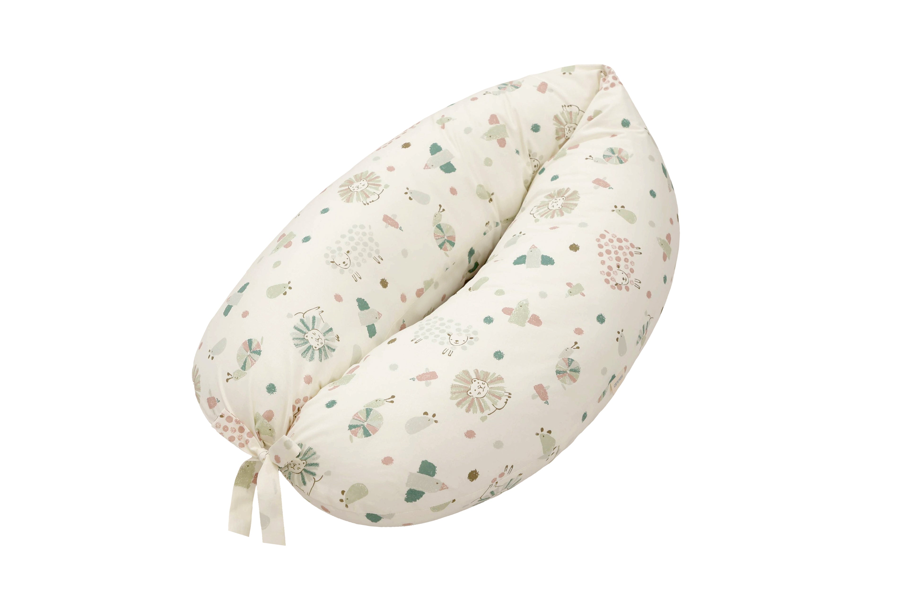 Pernă pentru mamă și bebeluș ANNES, Safari Pastel Blush