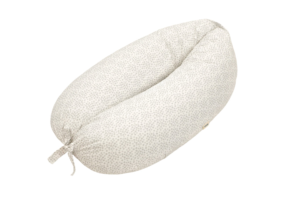 Pernă pentru mamă și bebeluș ANNES, Grey Dots