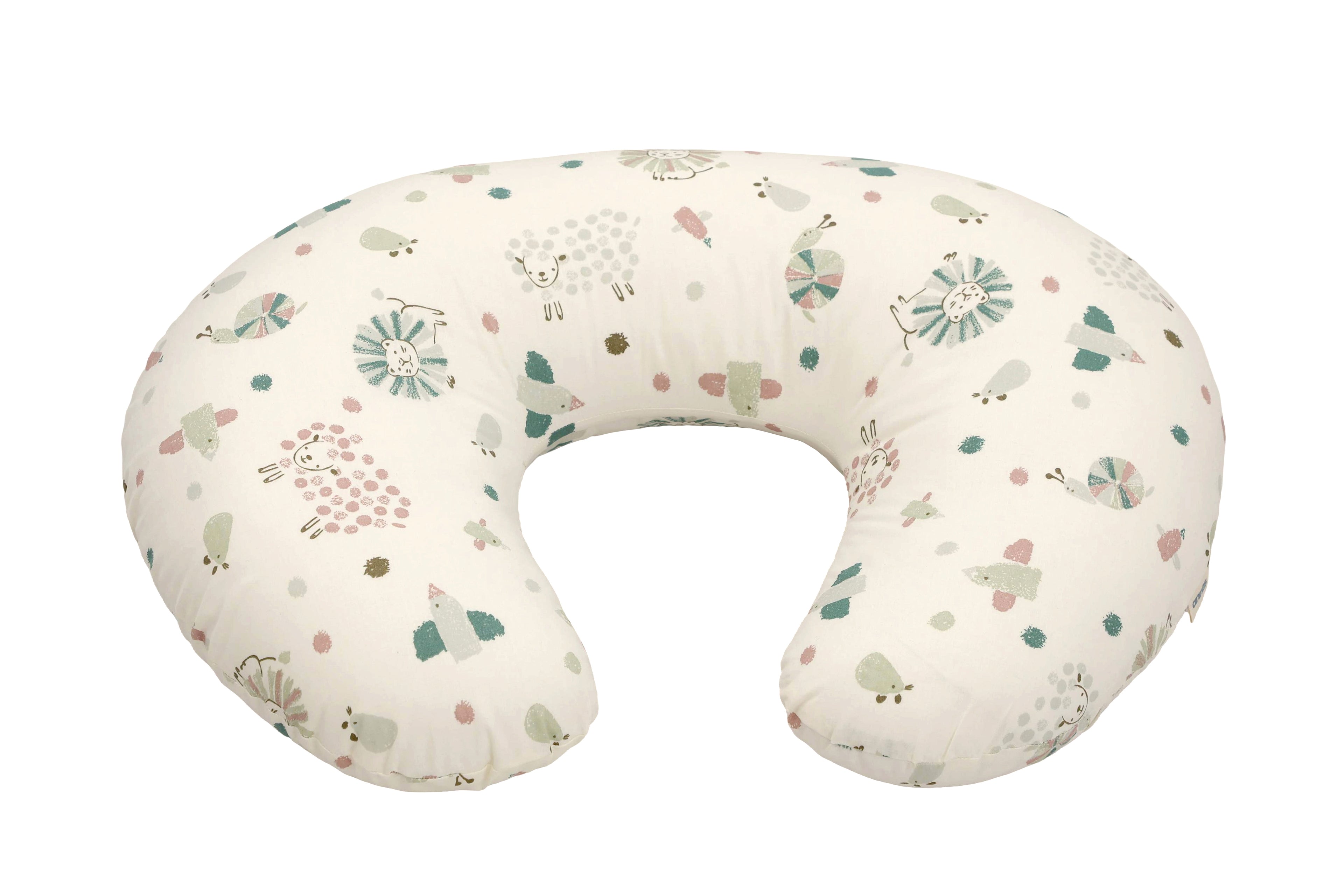 Pernă pentru alăptat ANNES, Safari Pastel Blush
