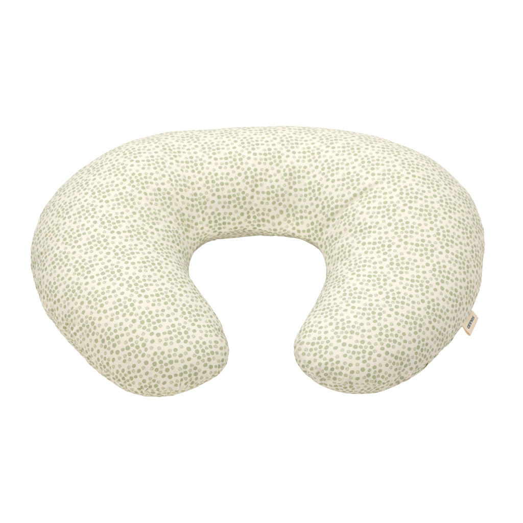 Pernă pentru alăptat ANNES, Green Dots