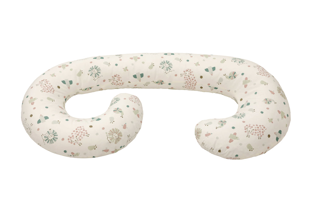 Pernă pentru gravidă ANNES, Safari Pastel Blush