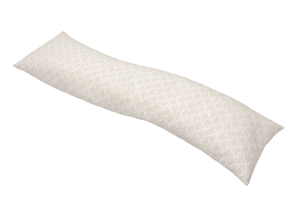 Pernă multifuncțională Long, Grey Dots