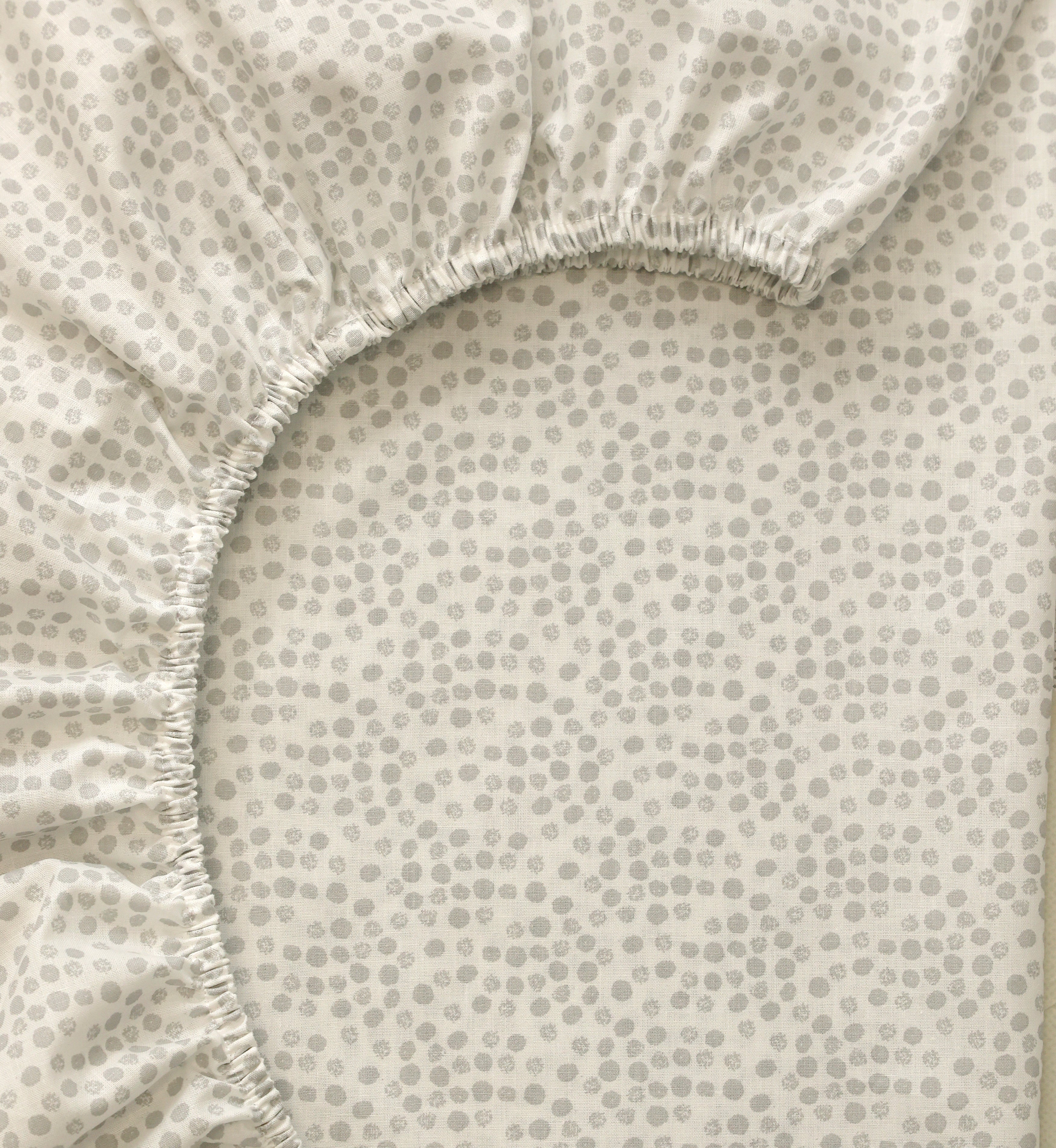 Cearceaf ce elastic, Gray Dots
