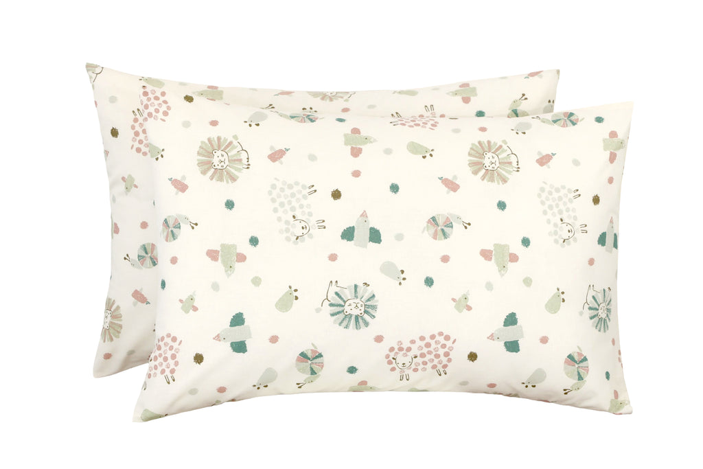 Set 2 fețe de pernă, Safari Pastel Blush, diverse dimensiuni