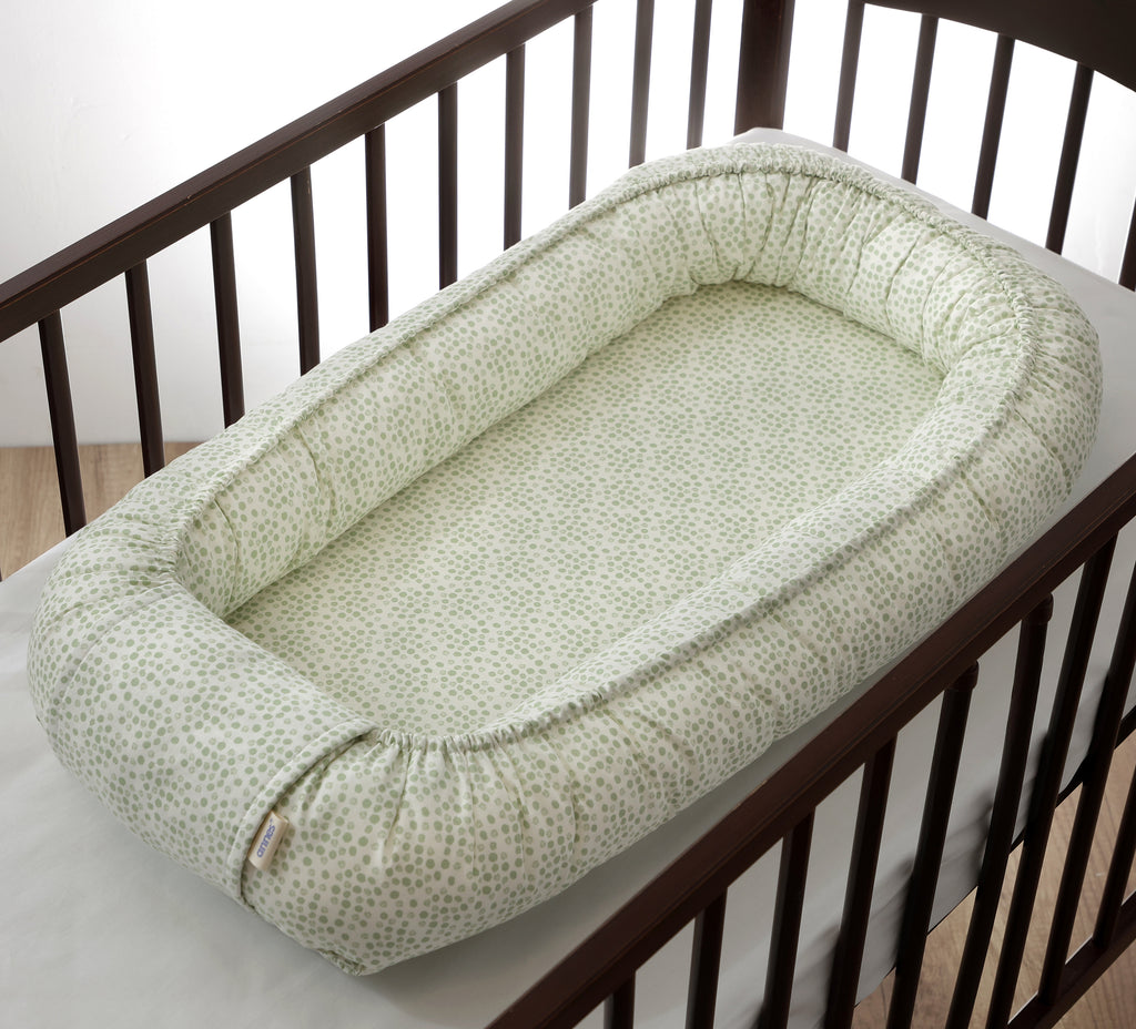 Babynest ANNES, Green Dots