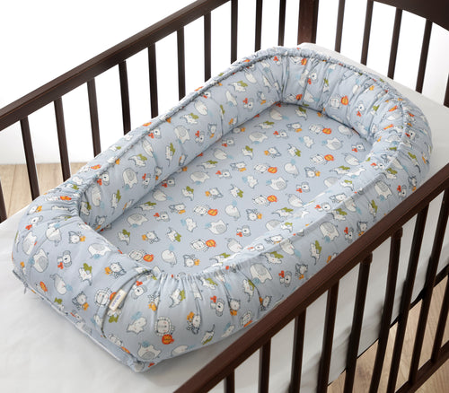Babynest ANNES, Little Friends Gray