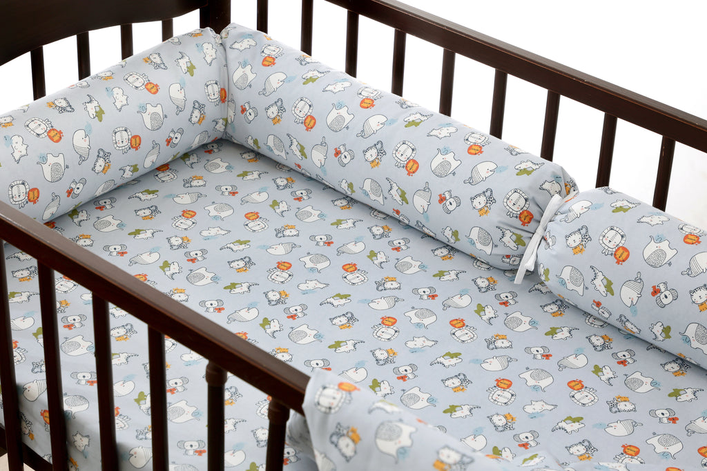 Rulou protecție ANNES, Little Friends Gray