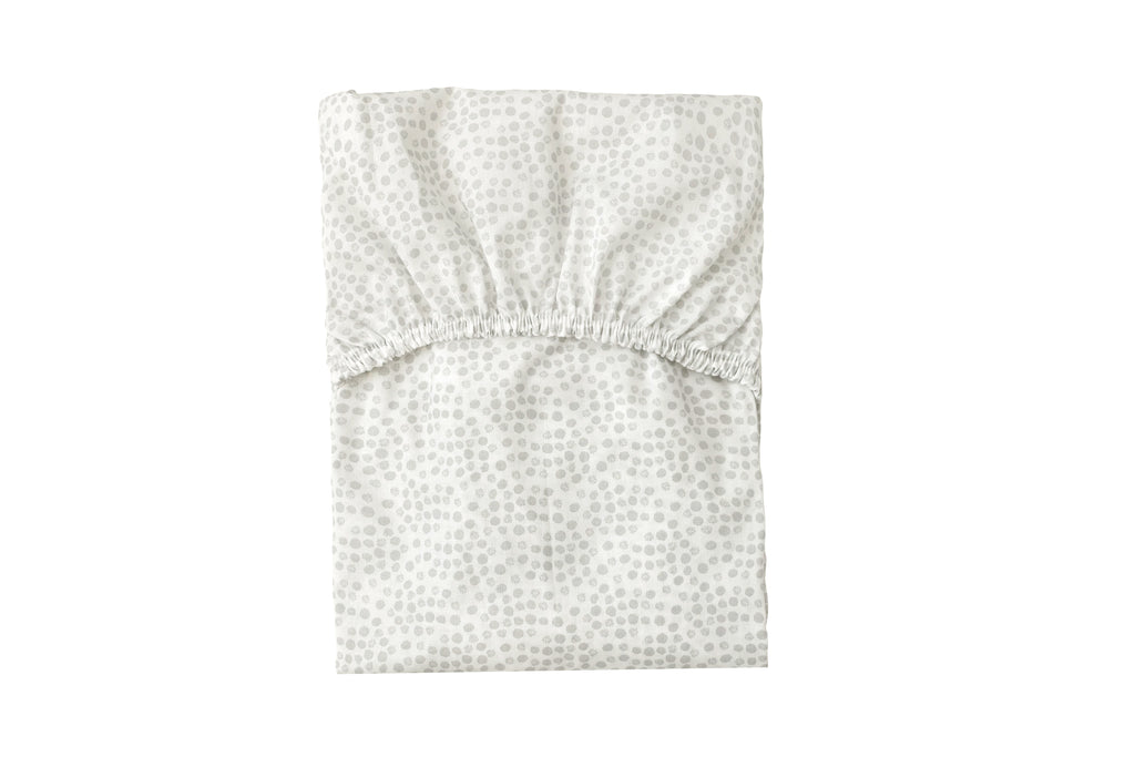 Cearceaf ce elastic, Gray Dots
