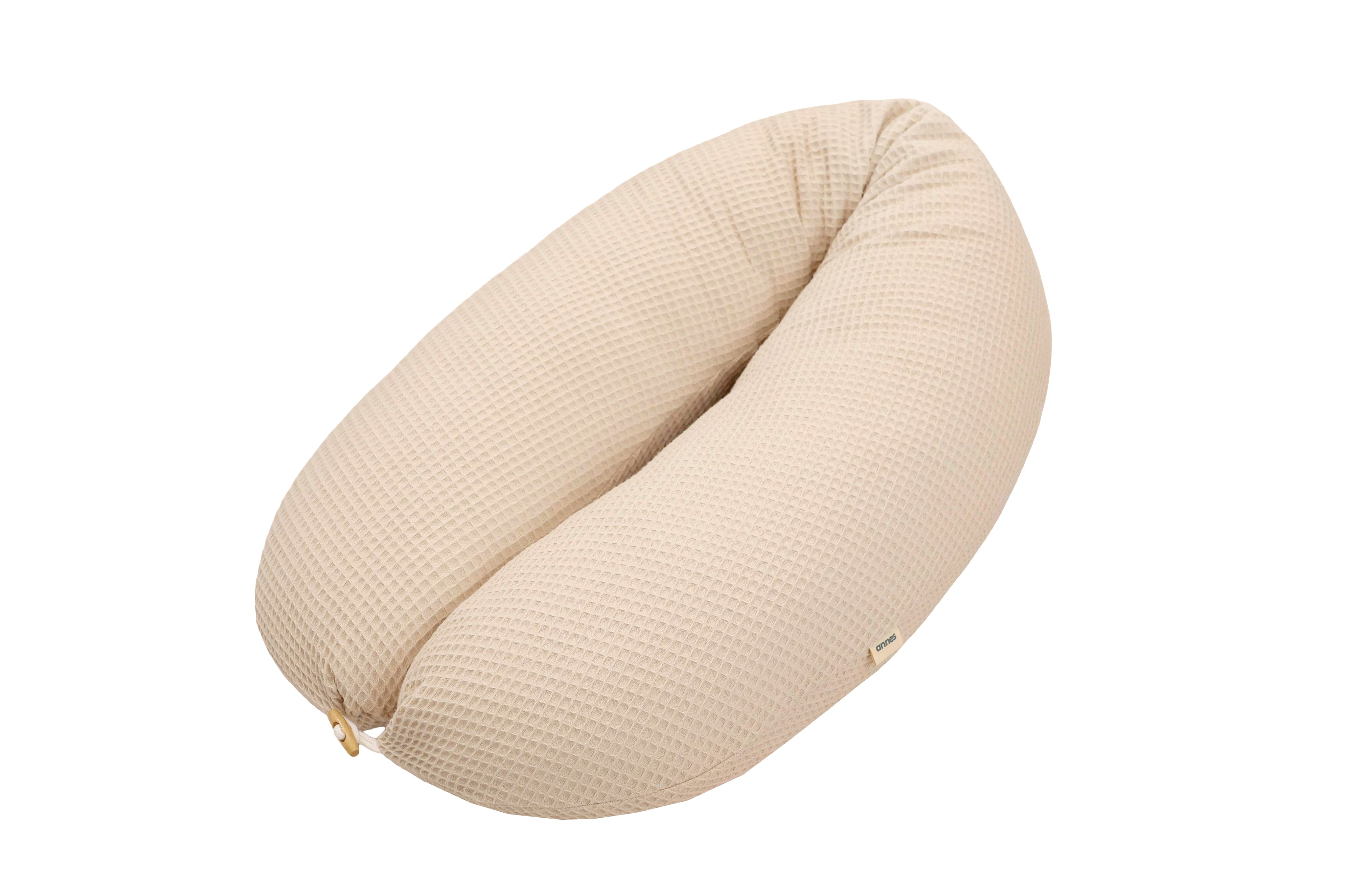 Pernă pentru mamă și bebeluș ANNES, Pique beige